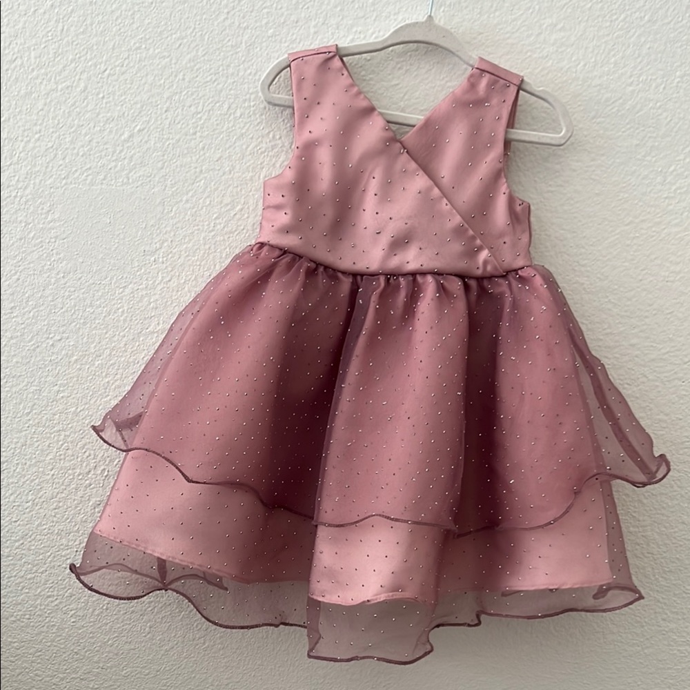 Elegant Formal Dusty Rose 2T dress